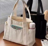 Totebag Canvas Aesthetic - Fashion