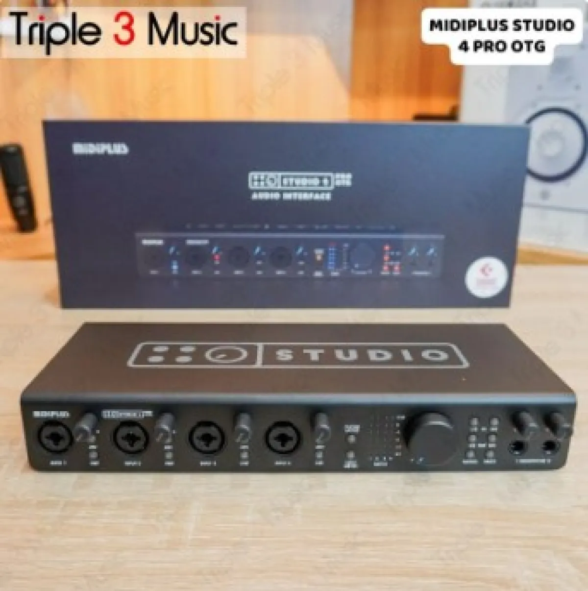 MIDIPLUS STUDIO 4 Soundcard Recording - tampilan 3